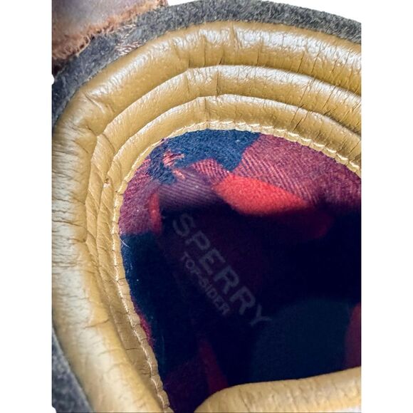 Sperry brown leather original lug chukka lace up ankle boots size 7 - Picture 13 of 13